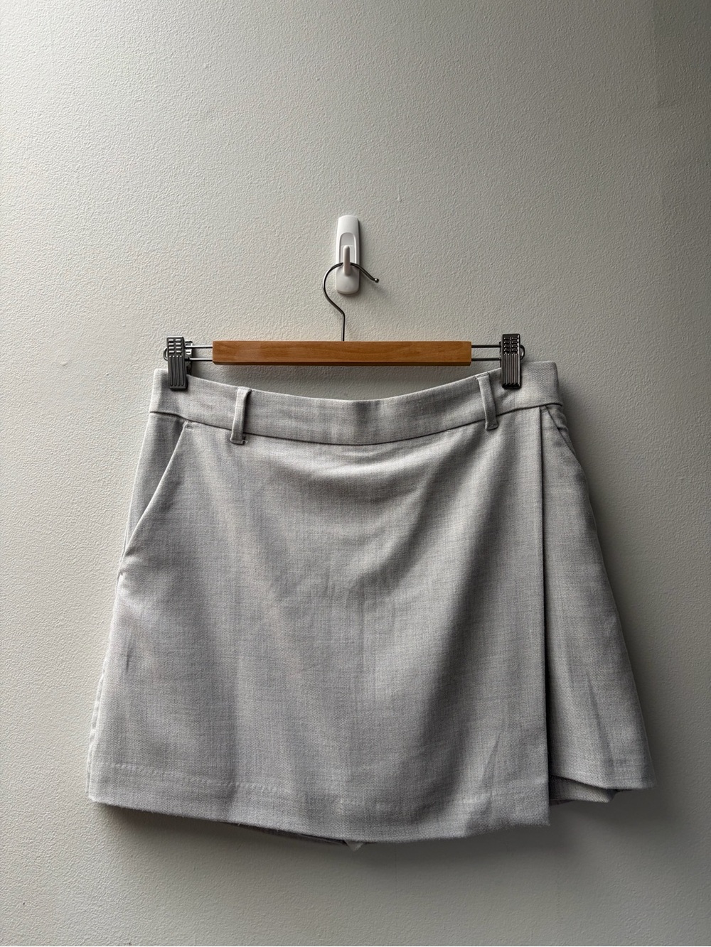 Light Gray Skort with pockets